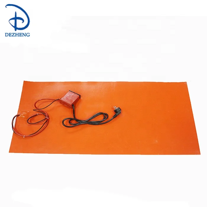 220V 880X1740mm 5000W flexible silicone rubber heating blanket 55 Gallon oil heater for 200L oil drum 5KW  heating mat