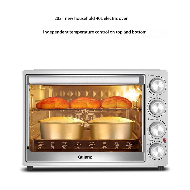 
Galanz household electric oven for high capacity vertical temperature controlled lighting 