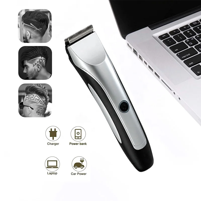 New Barber Maquina de Cortar Cabelo LED Display Hair Clipper Electric High Quality Shaving Machine