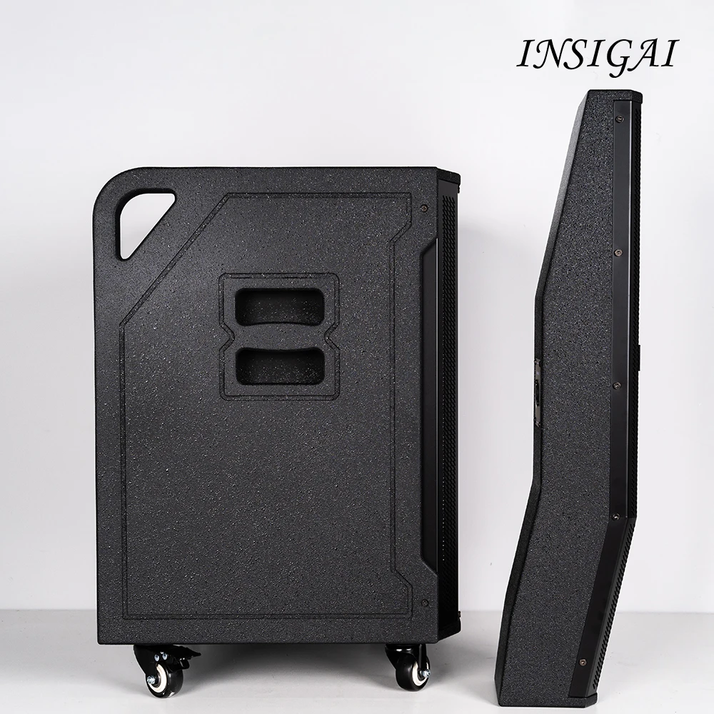 TTD1510 Professional Battery Portable Column Speaker Active pa System 15 Inch Outdoor Speaker with Wireless Microphone