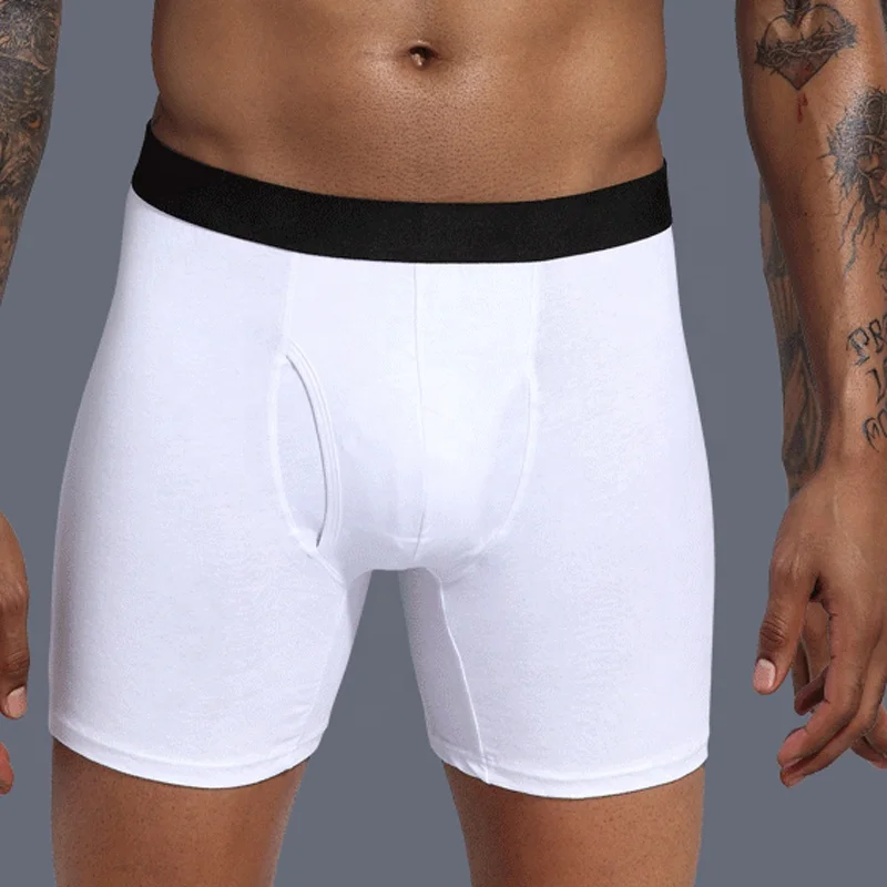 custom comfortable bamboo boxer briefs for men underwear plus size