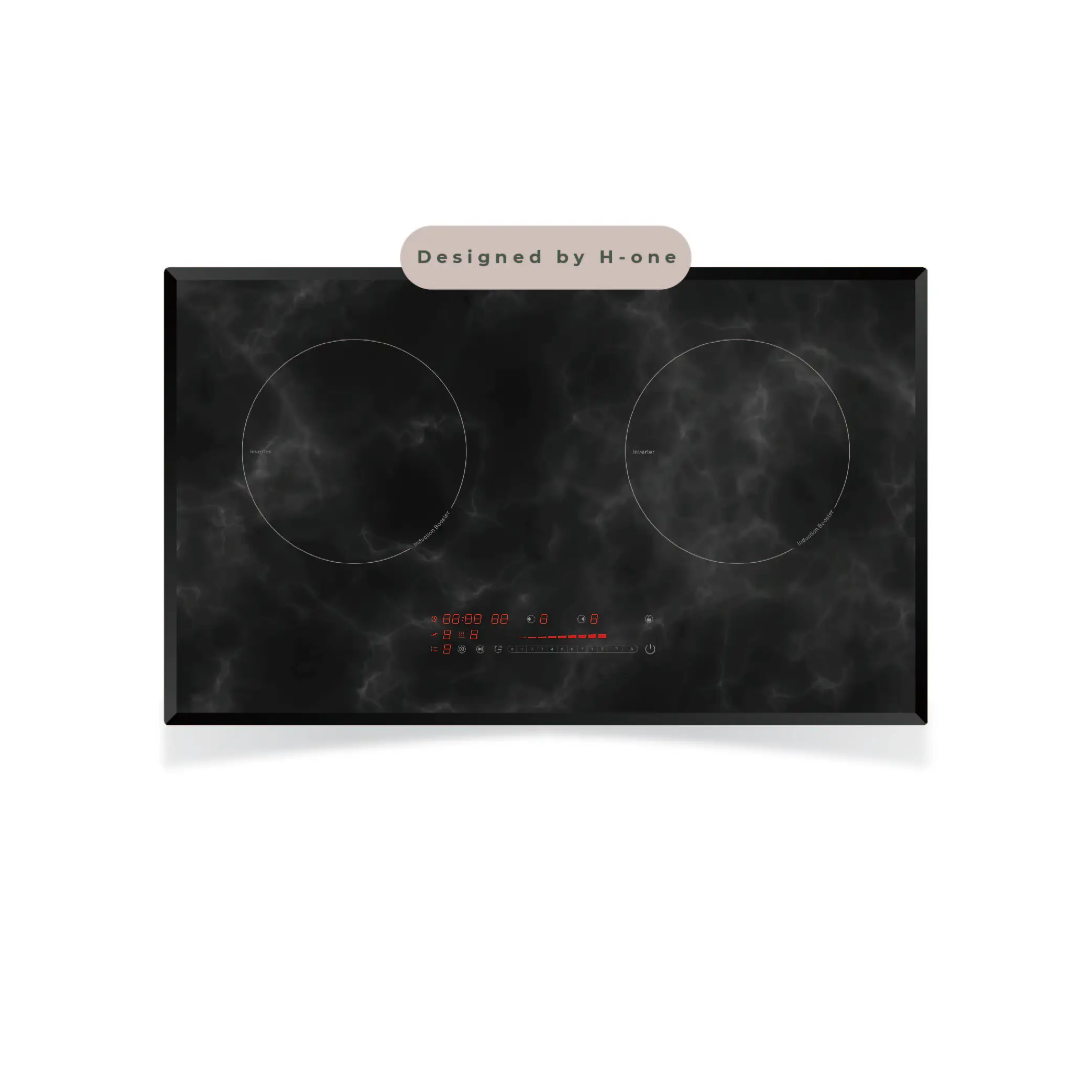 Оригинальный производитель домашняя электрическая индукционная плита со встроенным обогревателем умная с 2 зонами приготовления пищи