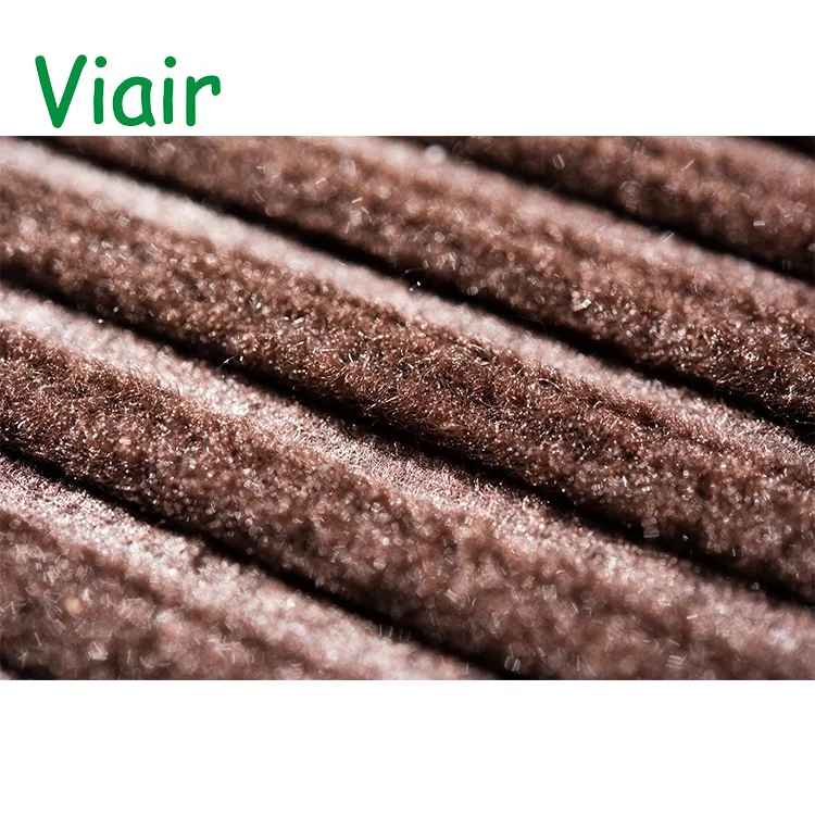 Wholesale Rubber Backed Entrance Shoe clean Weather Resistant Foot mat