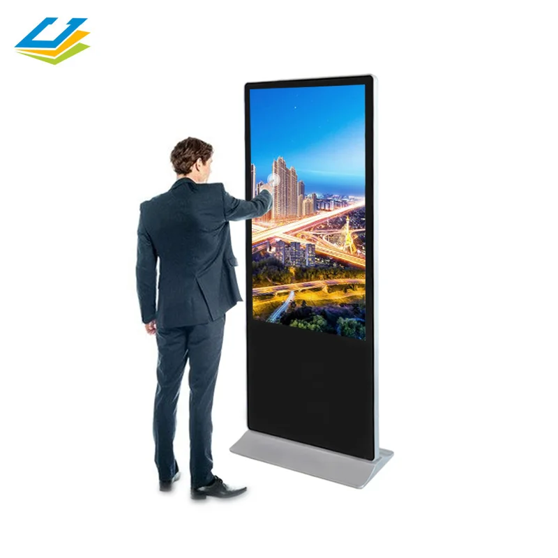 55 Inch Touch screen Electronic Kiosk Digital Signage Player Advertisement Equipment