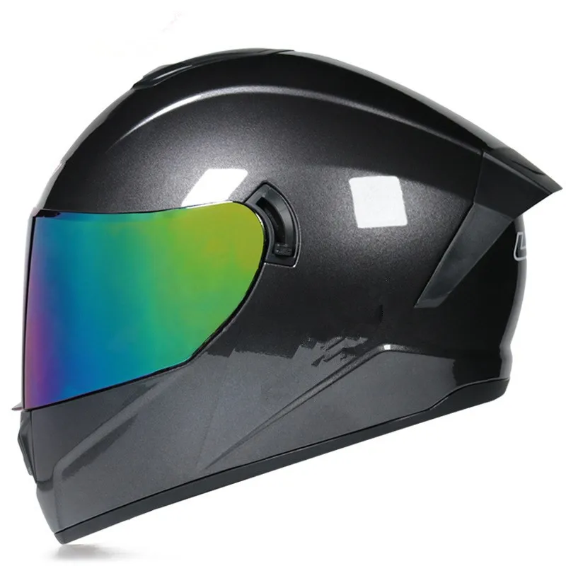 REALZION Motorcycle Racing ABS Helmet Personality Fashion Full Face Helmet For Universal