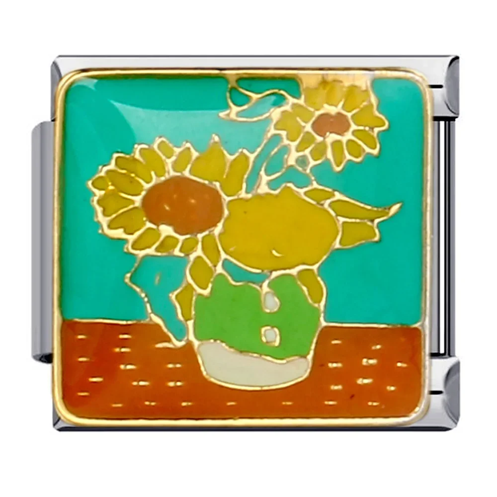 Цветные браслеты из нержавеющей стали, 9 мм