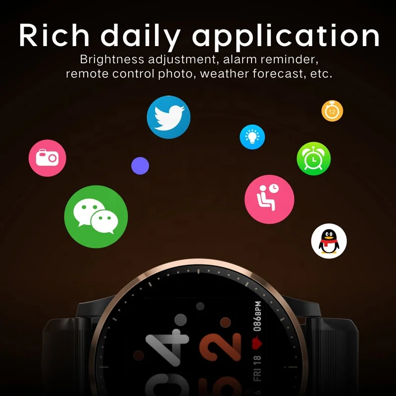 CE ROHS smart watch manual oem touch screen ip67 smart watch
