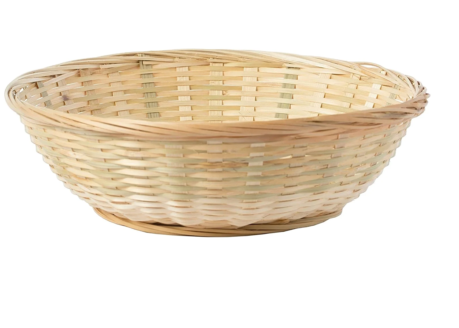 Handmade Craft Home Fruit Folk Art Kitchen Wood Woven Storage Bamboo Basket