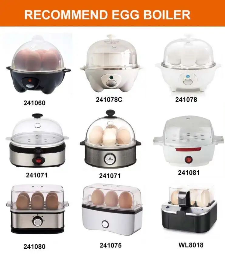 241073 Multi-function Kitchen Gift Electric 7 Egg Steamer Breakfast Auto Power Off Electric Egg Cooker Egg Boiler