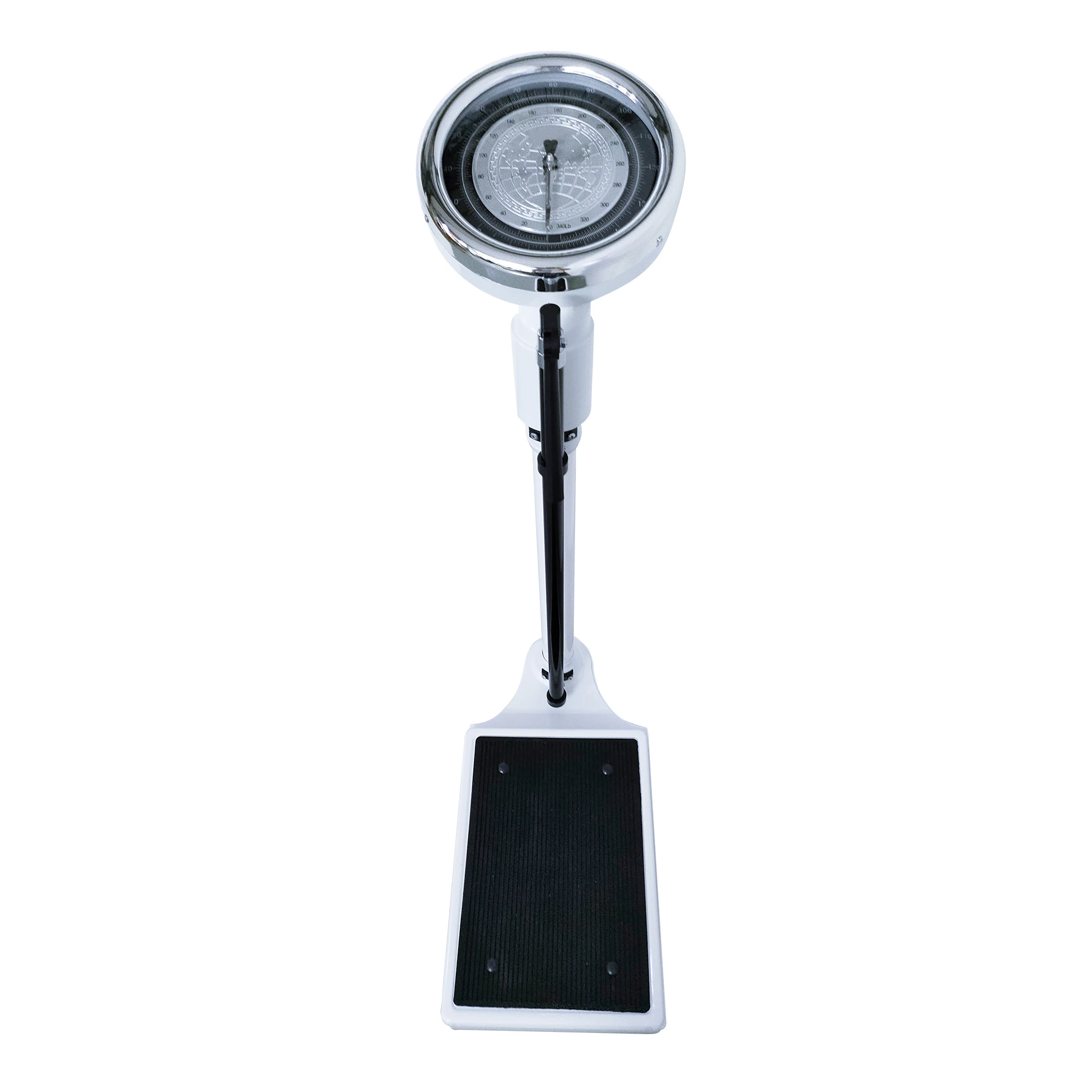 Good quality hospital 180KG mechanical weight and height measurement scale for human