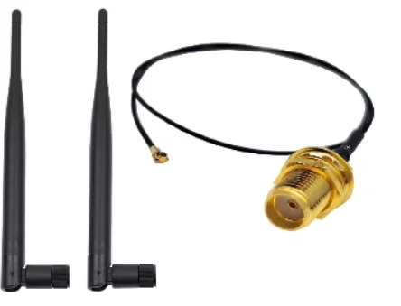 RF microwave coaxial connector adapter7/8  L29 7/16 DIN male to N female connector to PCB mount