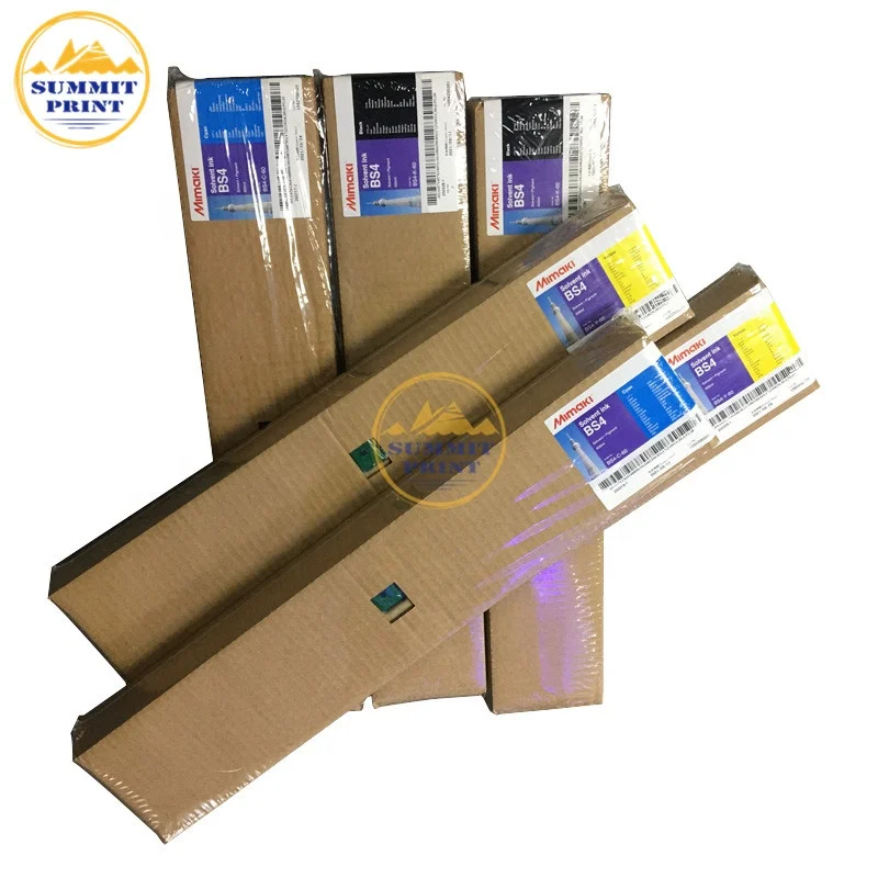 600ml BS4 Original  Eco Solvent Ink for JV33/JV150/JV300 BS4 Ink with Chip