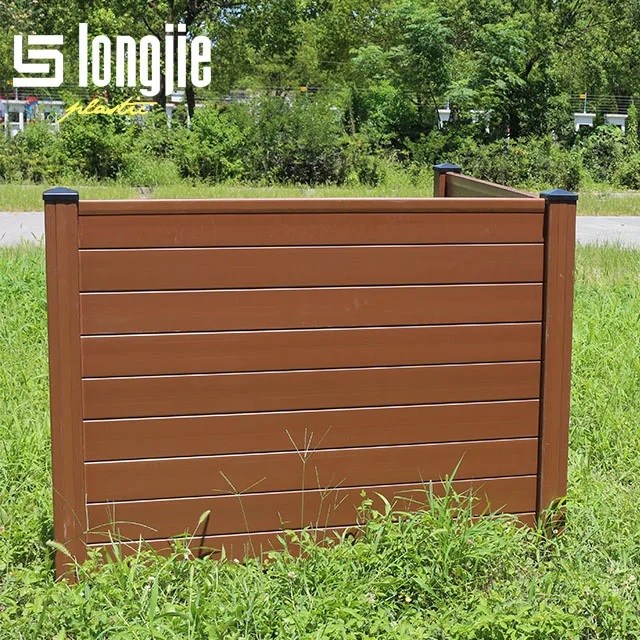 4 ft. x 4 ft. Premium White Vinyl Privacy Fence Panel Screen Enclosure