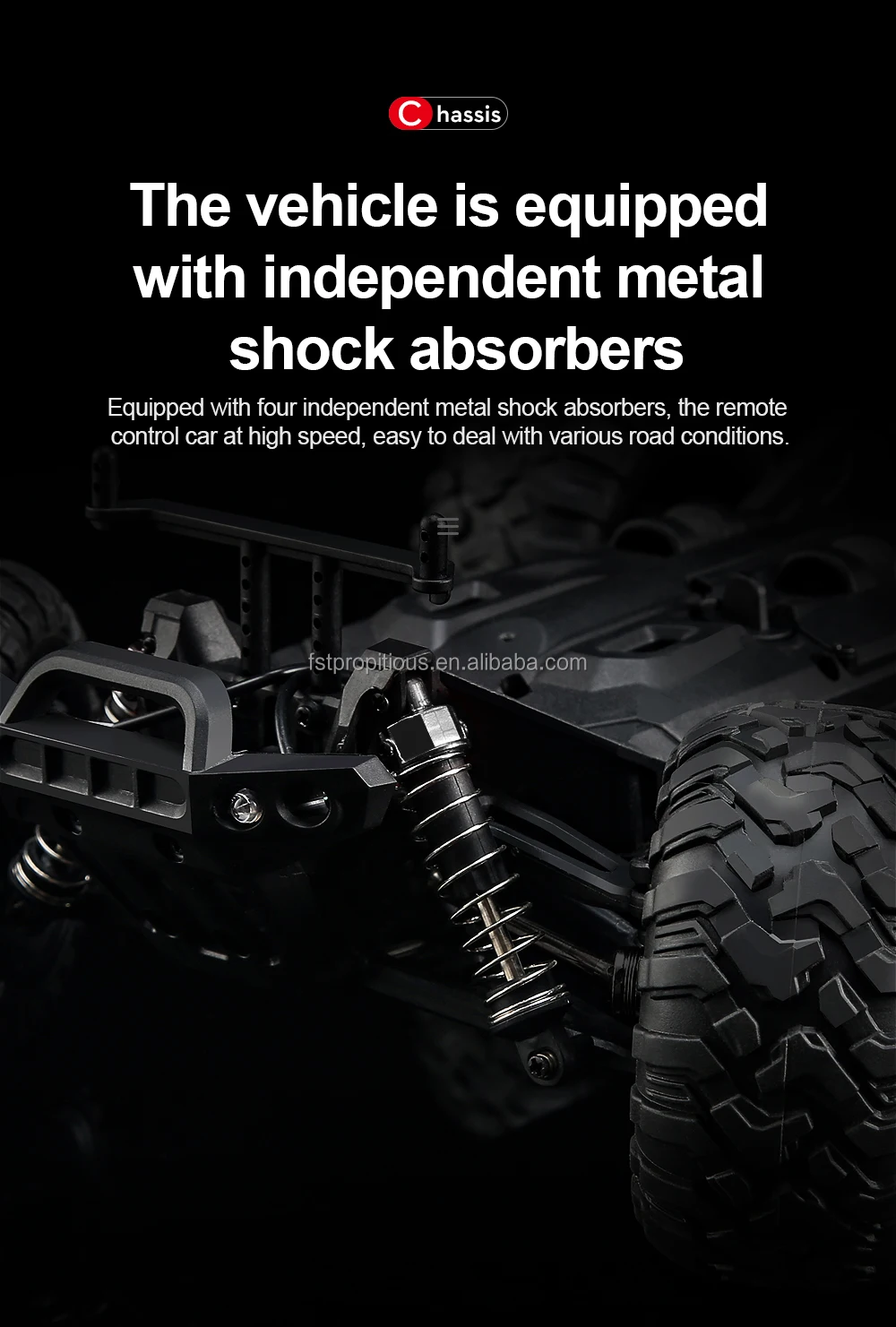 KF11 RC Cars 1:16 Scale 33KM/H High Speed RC Stunt Trucks 4WD Remote Control Car, 2.4GHz All Terrain Toy Trucks,Vehicle Toys Car