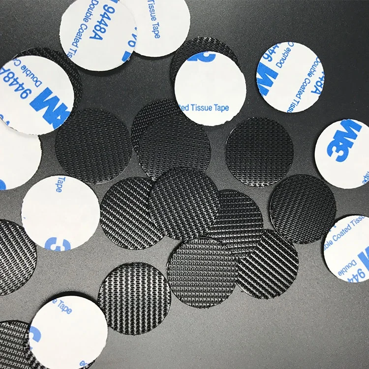 sofa 3m adhesive hook and loop nylon rolls shape round 10mm circles fastener sticky dots with dispenser