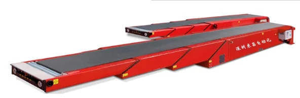 Multi-Stage Telescopic belt Conveyor inclined conveying machine system for loading unloading cargo in factory warehouse