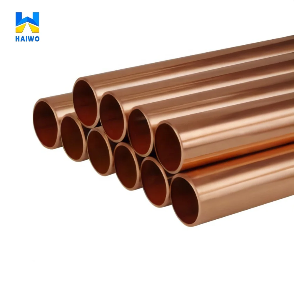 3/8 1/4 Seamless Copper Pipe Price Per Meter C10100 C10200 C12000 Series for HVAC Use including Bending Cutting Welding Services