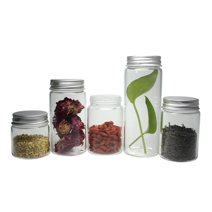 High Borosilicate Glass Jar Container