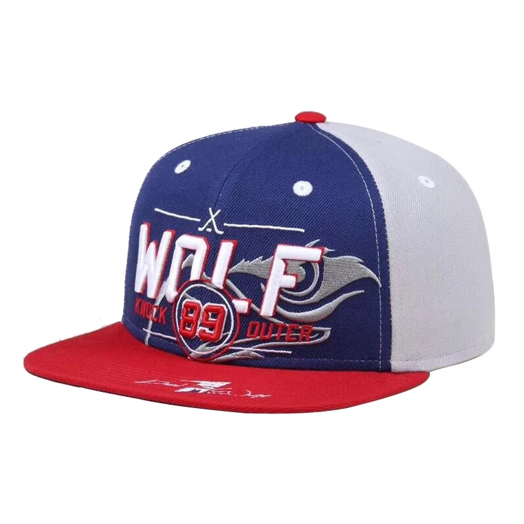 Custom logo vintage caps for men 6 panel fitted yupoong gorra snapback hat