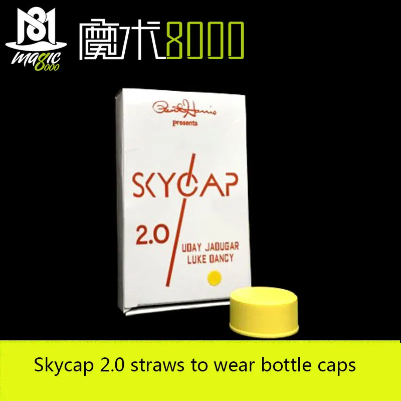 Hot New Straws To Wear Bottle Caps Magic Tricks Funny Prank Gifts Interactive  Props That Can Be Checked Through The Stree