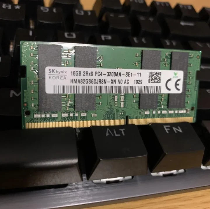 Для оригинального дешевой цене SK Hynix 16 Гб 2RX8 PC4-3200AA-SE1-11 HMA82GS6DJR8N-XN ECC REG оперативная память DDR4 для