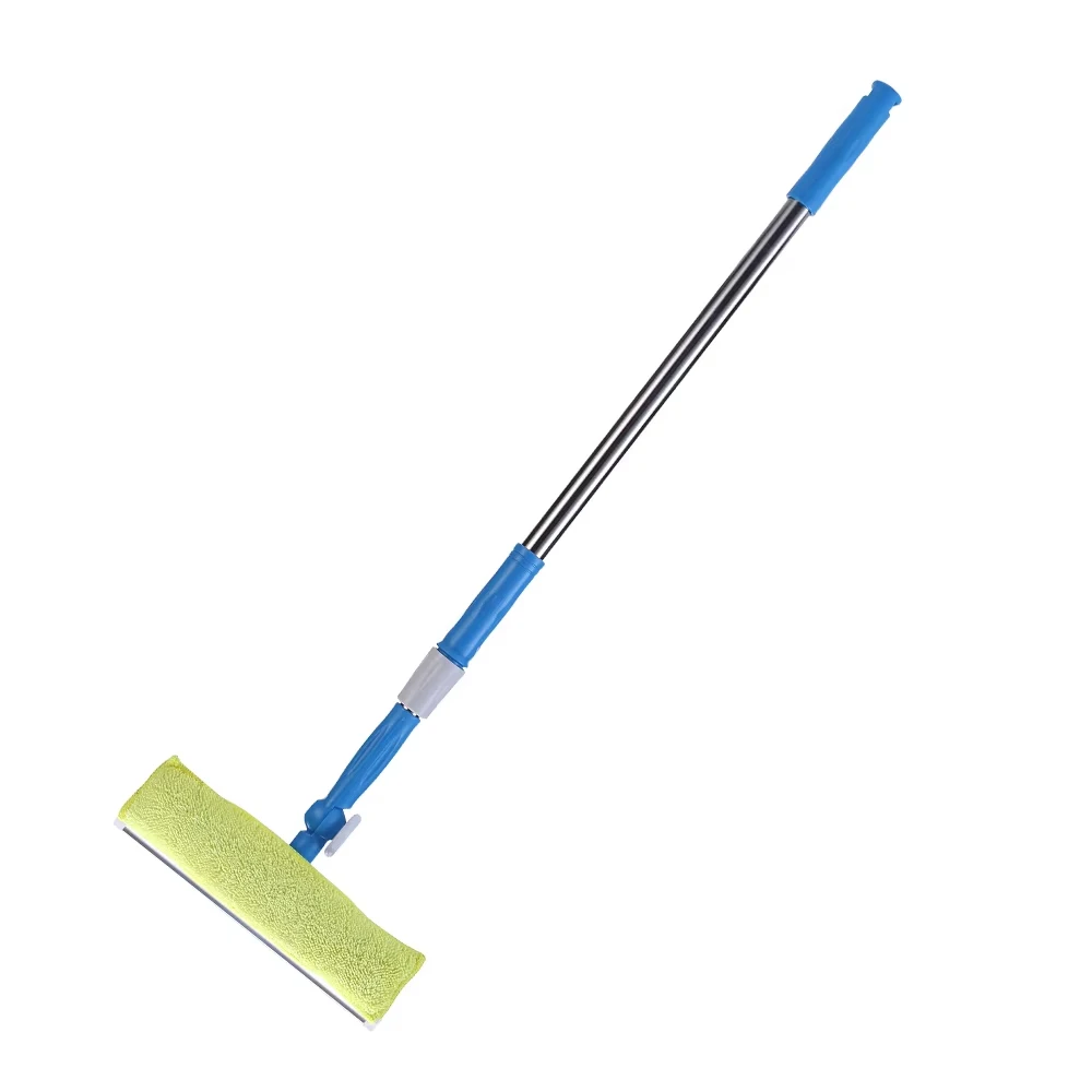 Дешевые выдвижная силиконовый оконный скребок с удлинителем мойщик окон телескопической трубкой
