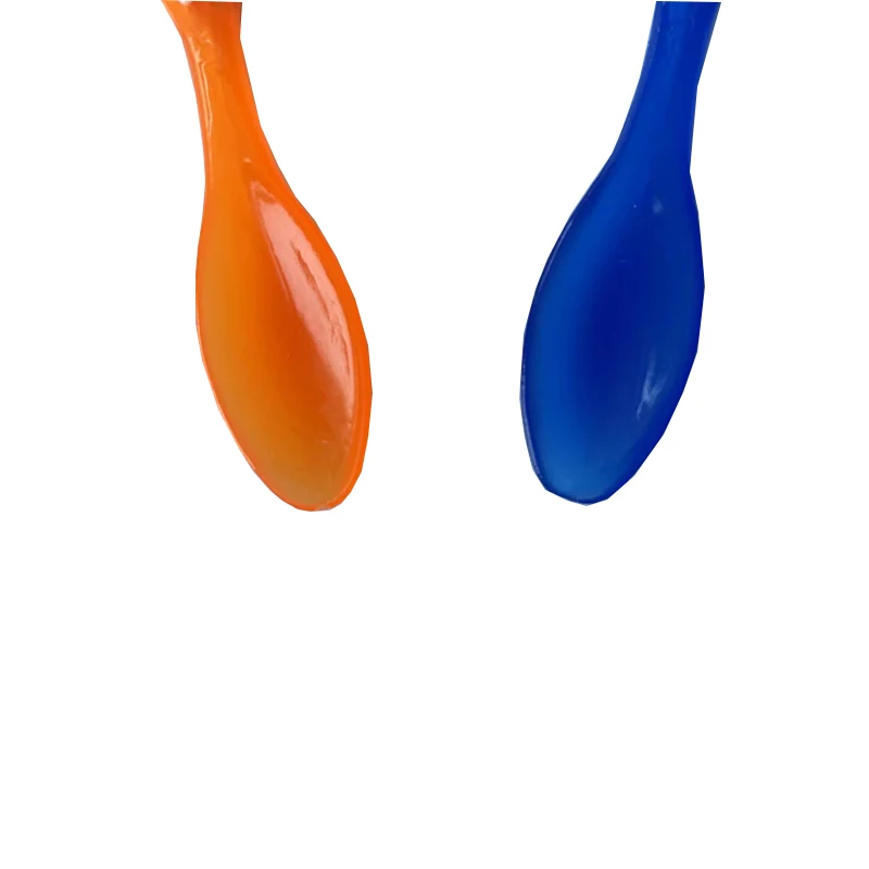 Short soft silicone rubber handle anti-swallow adult prison toothbrush