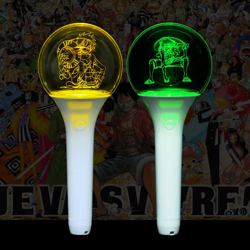 Kpop концертная приветственная световая палочка для фаната клуба индивидуальный логотип в форме шара акриловая светящаяся светодиодная палочка для приветствия фаната