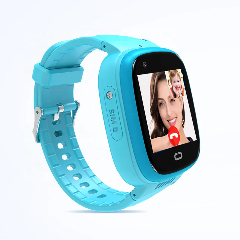  2021 Android 4G LTE Video SOS Call Camera Waterproof Smartwatch WiFi GPS Tracker Smart Watch Mobile Phone For Kids Baby