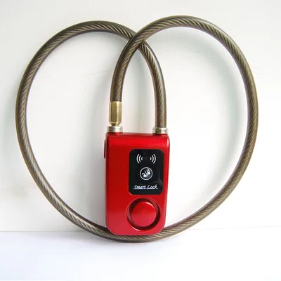 Mountain Bicycle Anti-theft Vibration Alarm Lock Intelligent Alarm with Anti Theft Alarm Phone APP Control