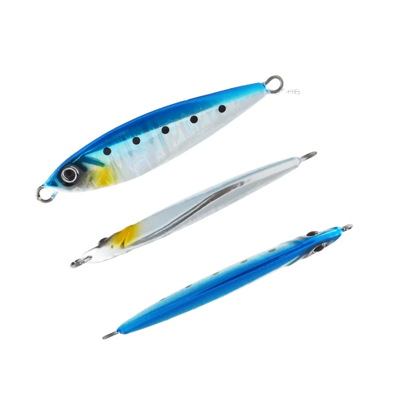 OEM 20g 30g 40g 60g 100g 120g 150g Crazy fishing lure Ocean Jigging Lure Flash TG Jigbait Metal Jig Lure OEM