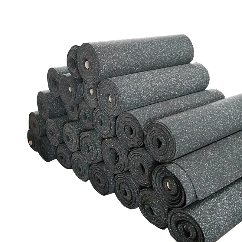 Reclaimed Rubber Material and Rubber Floor Mats  Fitness Rubber Carpet Underlay