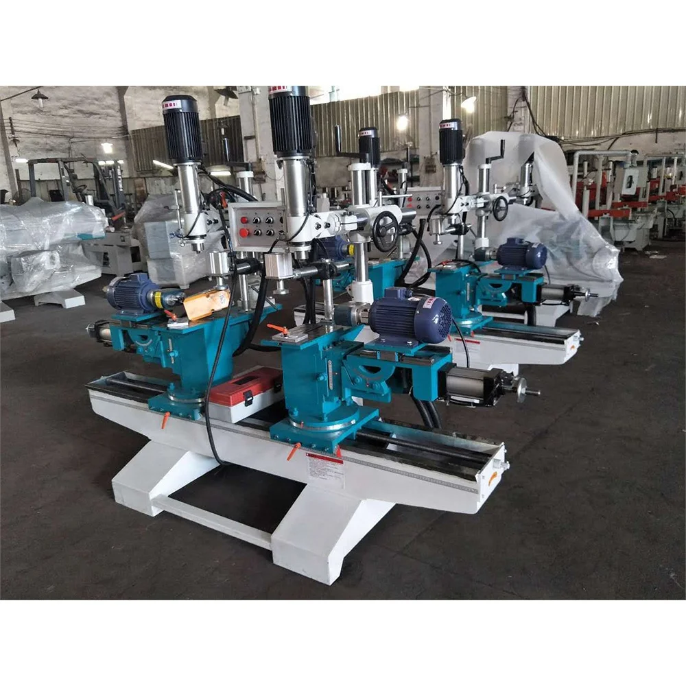 Manufacturer of Wood Boring machine Double Ends Vertical Horizontal Wood Boring Machine for Timber
