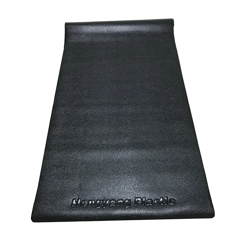 Plastic Shock Absorber Equipment Mat For Treadmill Protect hardwood floors