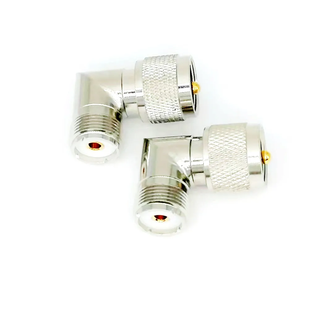 UHF MALE TO FEMALE RIGHT ANGLE/ PL259 MALE TO FEMALE/UHF JKW/ UHF MALE TO FEMALE RA
