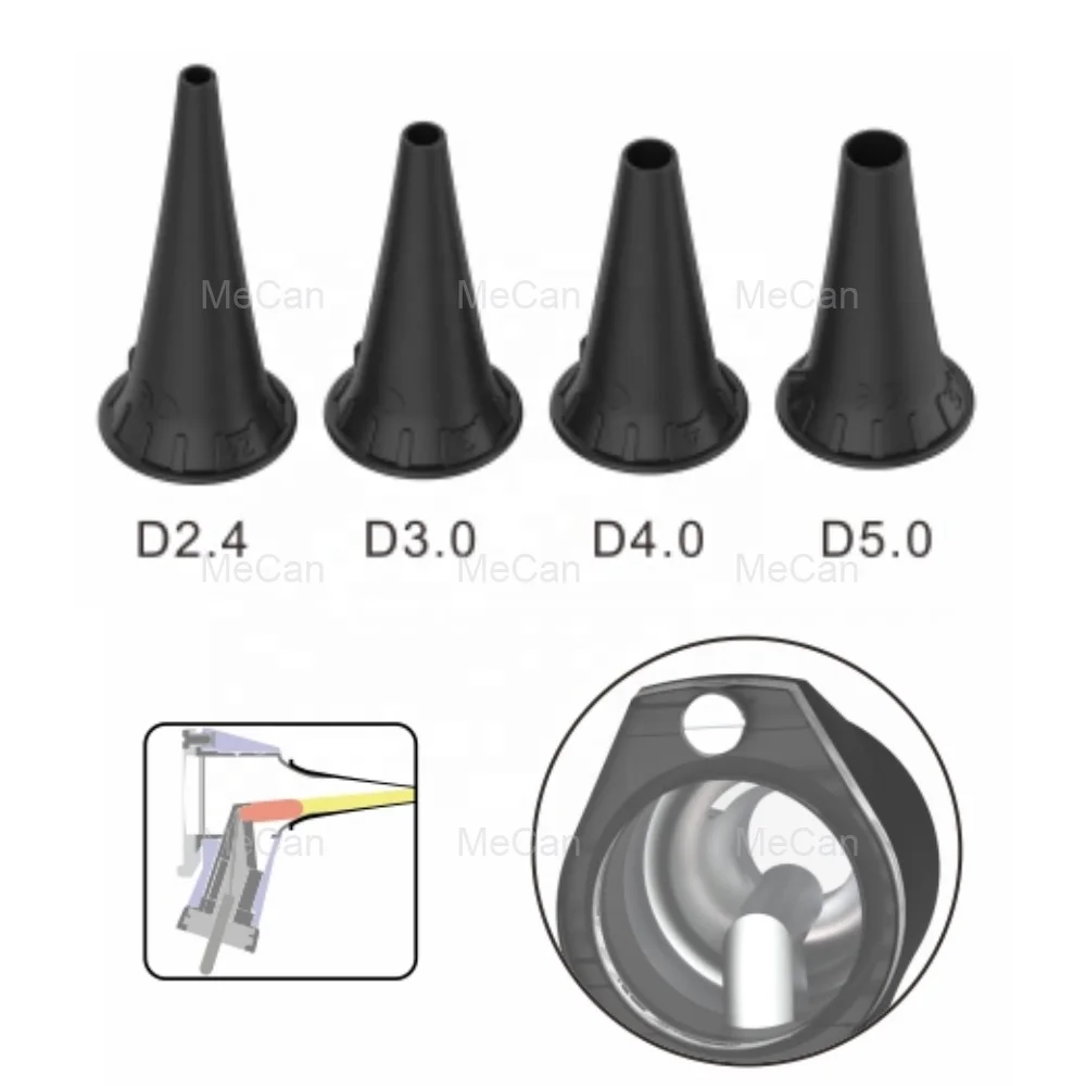 Otoscopios Pocket Direct Illumination Mini ENT Otoscope Ophthalmoscope Set Animal Otoscope with Multiple Speculums