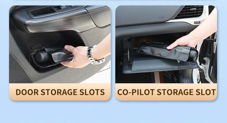 2024 CARFU hot selling car auto parts interior decoration side universal car parasol