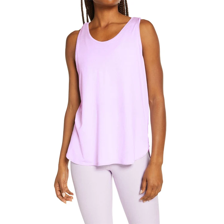 Custom Gym Tank Top Sweat-wicking Breathable women fitness tank top Sport Yoga Workout Tank Top