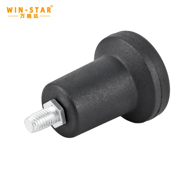 WINSTAR Kitchen Cabinets Feet Legs Plastic Sofa Leg  Sanded Round Plastic Black Legs