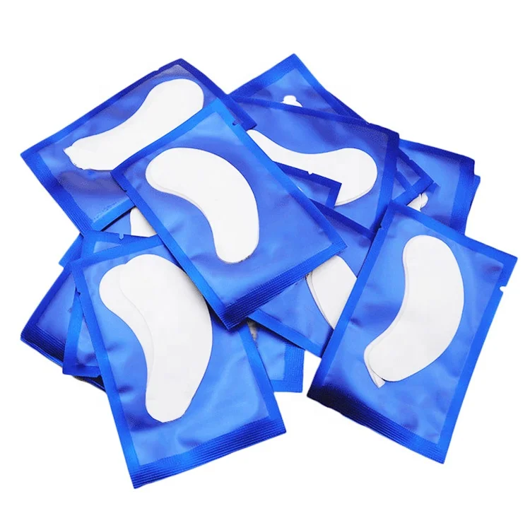 
paper patches eyelashes under eye pads lashes eyelashes extension paper patches eye tips sticker wraps makeup tools 