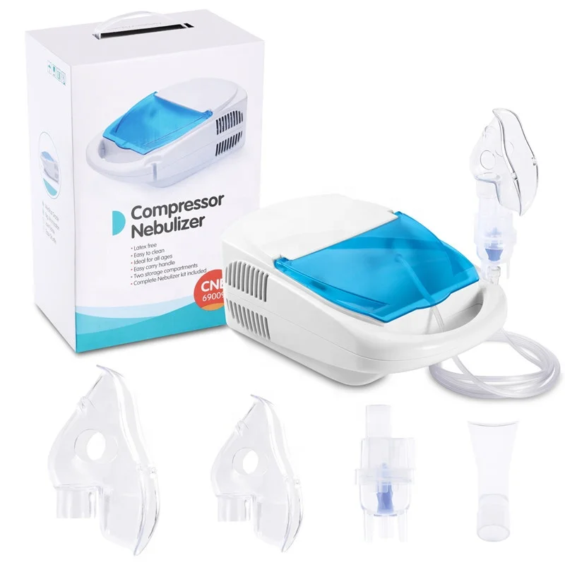 Compact and Powerful Compressor Nebulizer for Clinical Use  Inhaler Machine with Optimal Aerosol Delivery