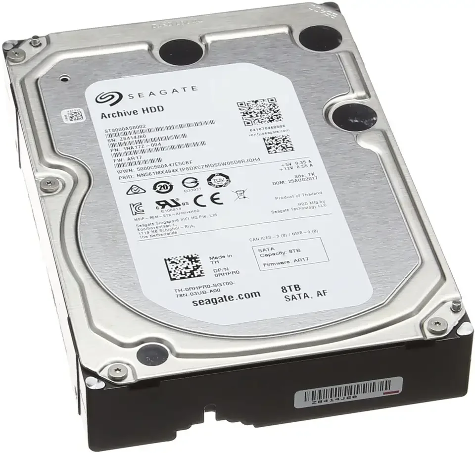 High performance HDD 8tb sata Dells HDD 8TB 7.2K RPM SATA 6Gbps 512e 3.5in Hard Drive Disk