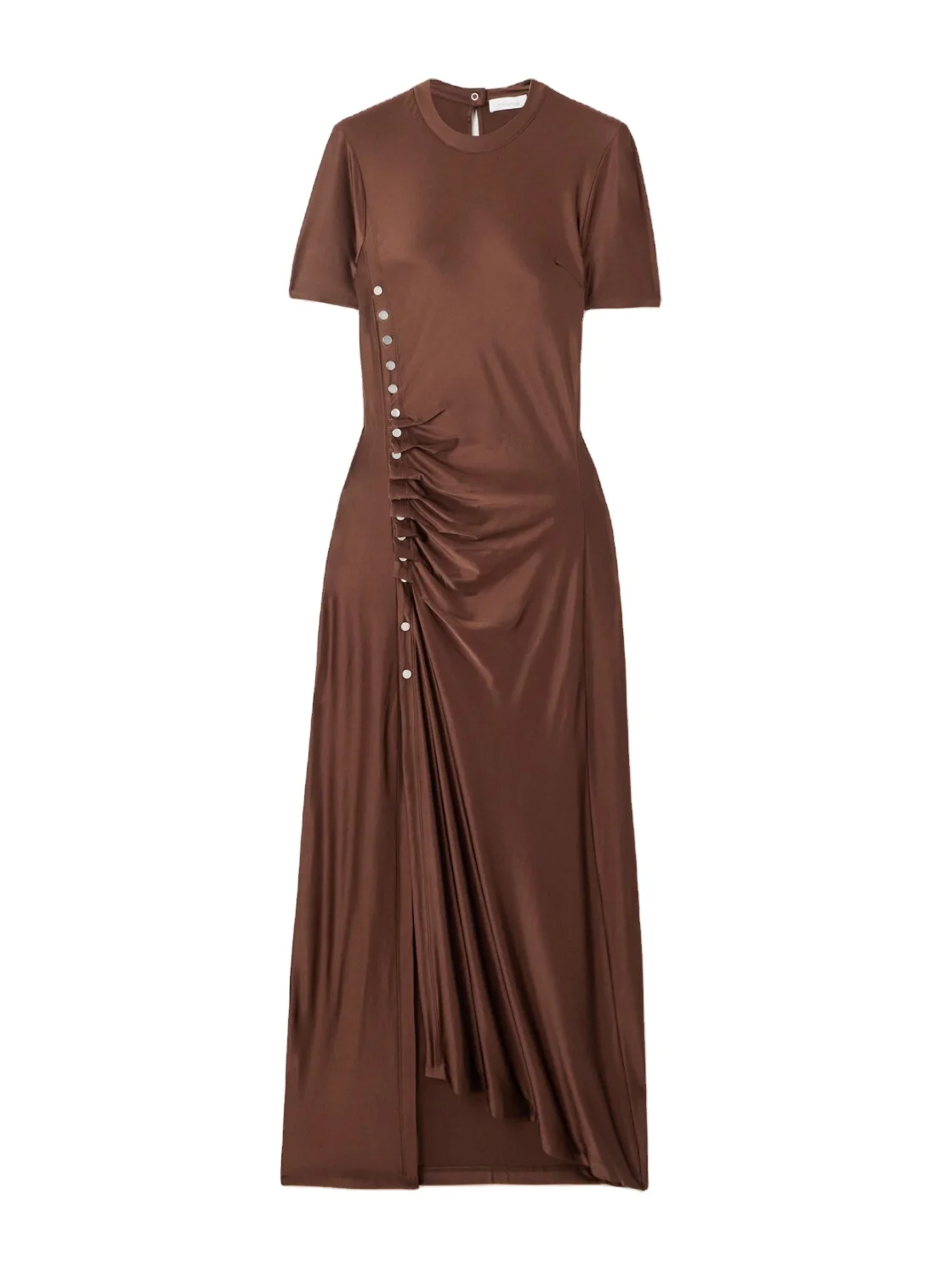 High quality clothing customization with embellishments, elastic satin dress, small order customization, Chinese factory