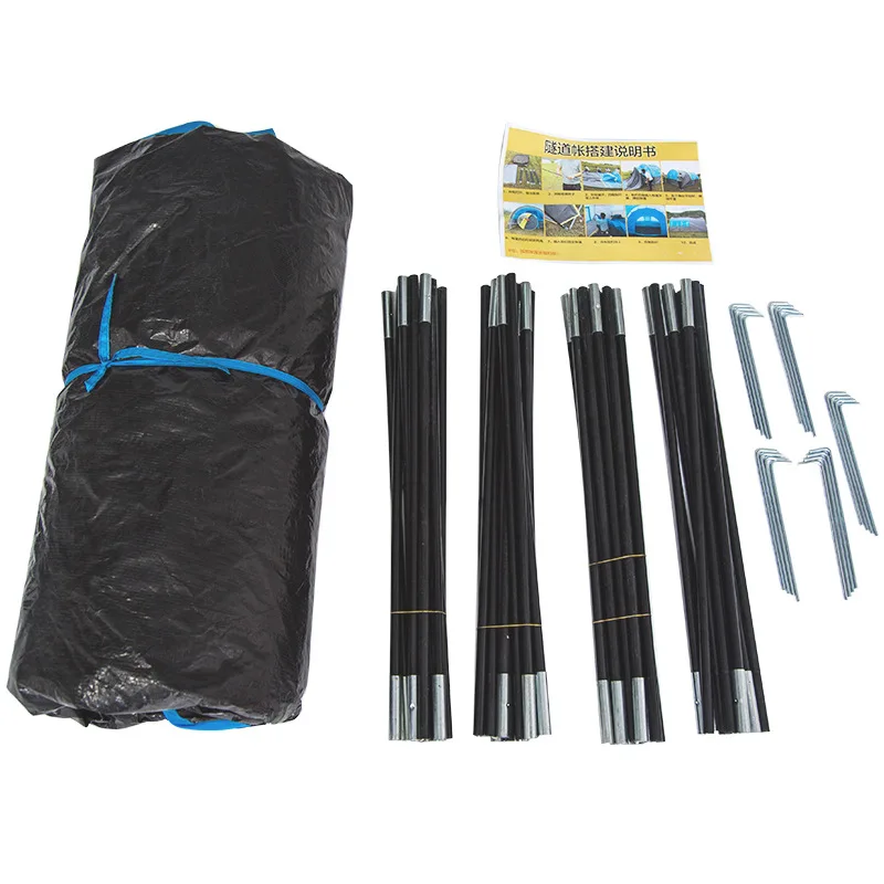 Manufacturers Large Outdoor Family Camping Shelter Tunnel Tent for 8/10/12 Person