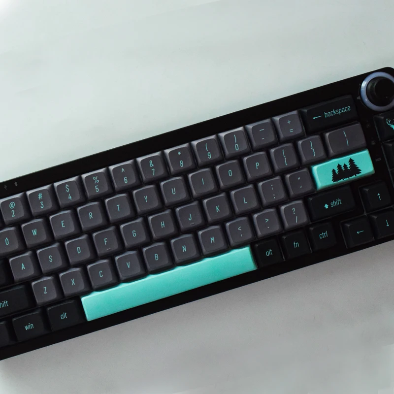 AFLION  2021 Hot Selling Diy Blue Switch 60% Rgb Wireless Dual Mode 5 Pin Hotswap Mechanical Keyboard