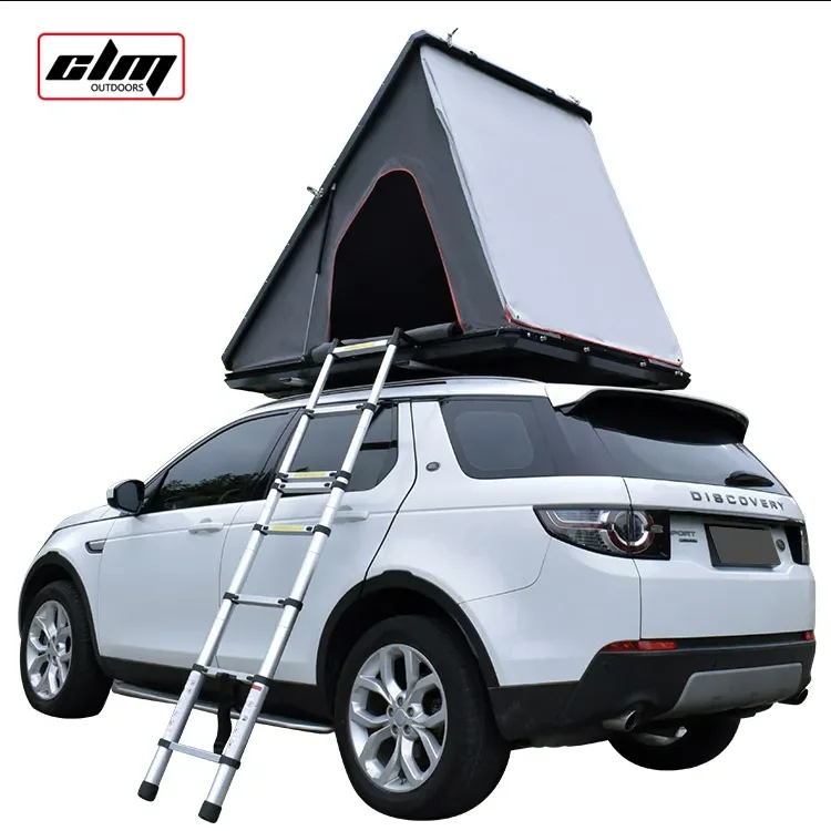 CLM High Quality The Roof Of The Car Roof Top Tent Hard Shell For Camping Waterproof