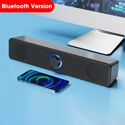 PC Speaker Sound Bar Speaker Home Theater TV Computer Speakers Wired 3.5MM Audio with Mic