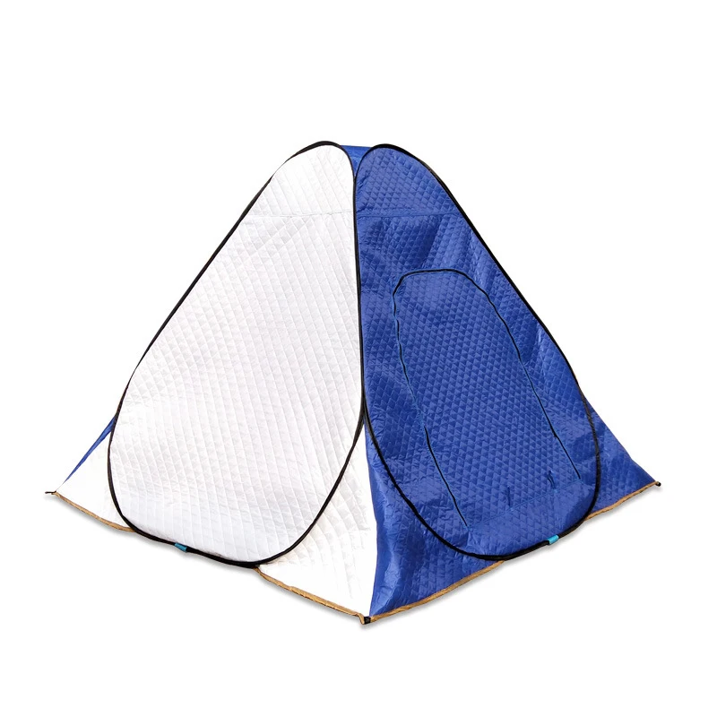 Survival Gear Winter Fishing Tent Waterproof Ice Fishing Shelter Trolley Camping Grow Automatic Outdoor Sport Family Tent