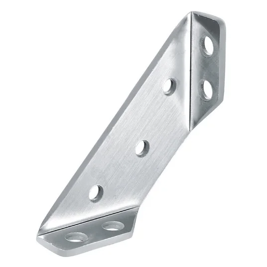 Custom Stainless Steel Small Angle Code Triangular Support Frame Three-Sided Fixed Bracket For Bed Bookshelf Triangle Corner