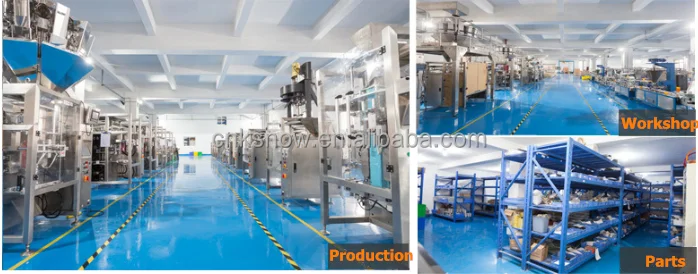 high accuracy automatic 10 heads snack packing machine for granule material bag packing